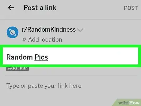 Image titled Post Multiple Pictures on Reddit on Android Step 15