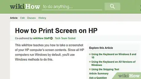 Image titled Print Screen on HP Step 4