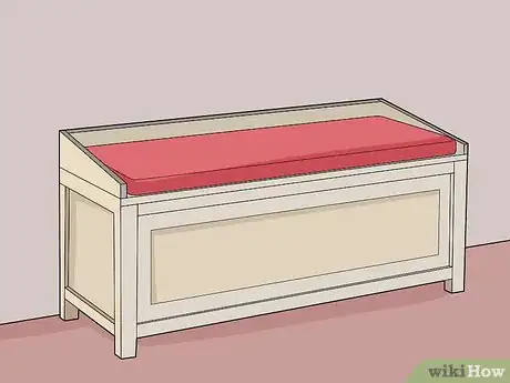 Image titled Set Up a Mudroom Bench Step 6
