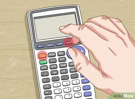Image titled Check Answers to a Math Problem Using a Graphing Calculator Step 3