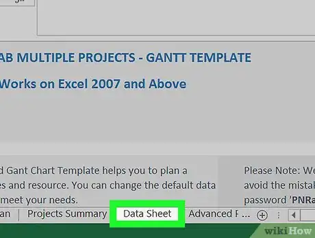 Image titled Track Multiple Projects in Excel on PC or Mac Step 4