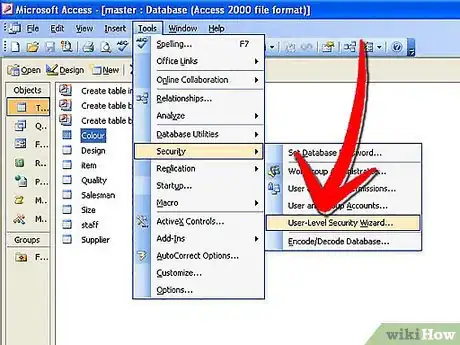 Image titled Establish User Level Security in Microsoft Access Step 2