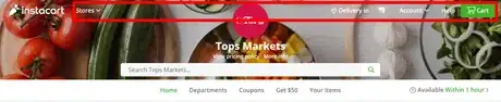 Image titled Use Instacart's Website on a PC or Mac Step 2.png