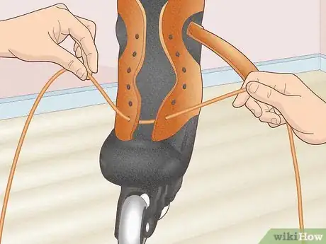 Image titled Lace Roller Hockey Skates Step 1