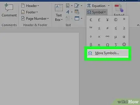 Image titled Insert Symbols in an MS Word Document Step 5