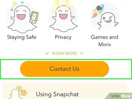 Image titled Get Verified on Snapchat Step 12