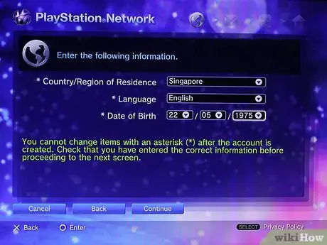 Image titled Make a Master Account on PS3 Step 3