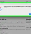 Update iOS Software on an iPad