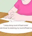 Do a Roundoff Back Tuck