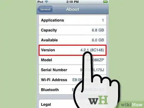 Image titled Jailbreak an iPod Touch 4.2.1 Step 1