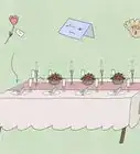 Decorate a Table for a Wedding