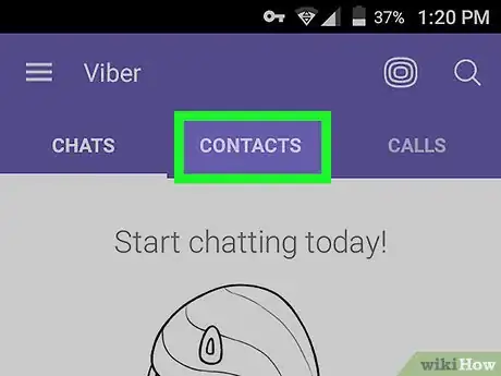 Image titled Delete a Viber Contact on Android Step 2