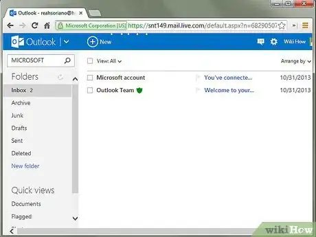 Image titled Search Inside Hotmail Step 10