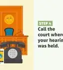 Find Out the Outcome of a Court Hearing