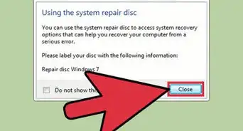 Create a Recovery Disk