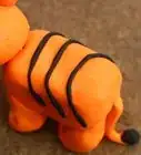 Make a Standing Tiger Out of Clay