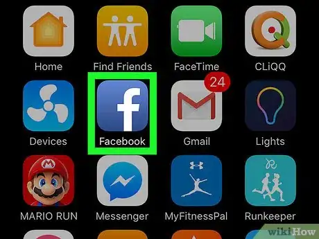 Image titled Access Facebook Live on iPhone or iPad Step 1