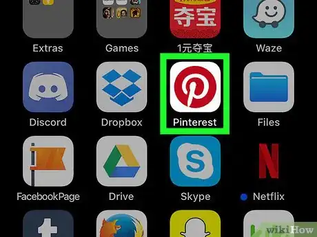 Image titled Add Friends on Pinterest on an iPhone or iPad Step 1