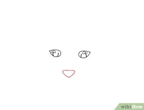 Image titled Draw a Cute Animal Face (Front View) Step 4