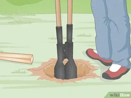 Image titled Erect a Fence Step 7