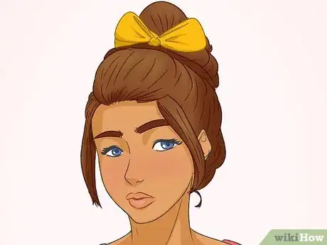 Image titled Wear a Scrunchie with Ribbon Step 7