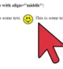 Align Something in HTML