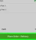 Pay with Cash on Uber Eats