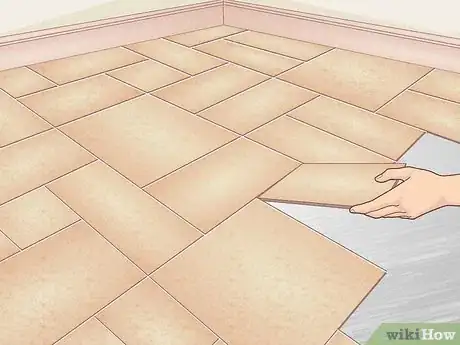 Image titled Install Travertine Tile Step 6