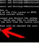 Run a Chkdsk Function on Windows XP