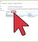 Uninstall Programs in Windows 10
