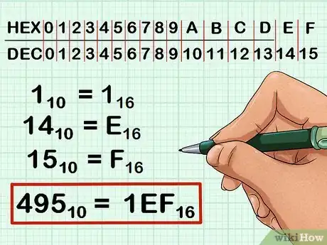 Image titled Convert from Decimal to Hexadecimal Step 9