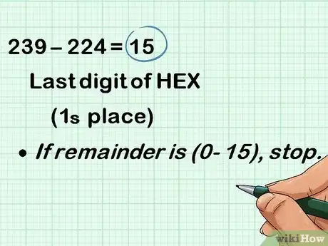 Image titled Convert from Decimal to Hexadecimal Step 8