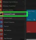 Open the Command Prompt in Windows