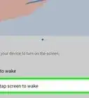 Activate a Double Tap Screen