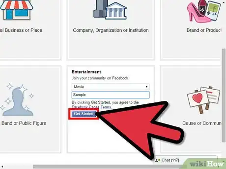 Image titled Create a Facebook Page for Work Step 7