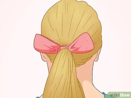 Image titled Wear a Scrunchie with Ribbon Step 4