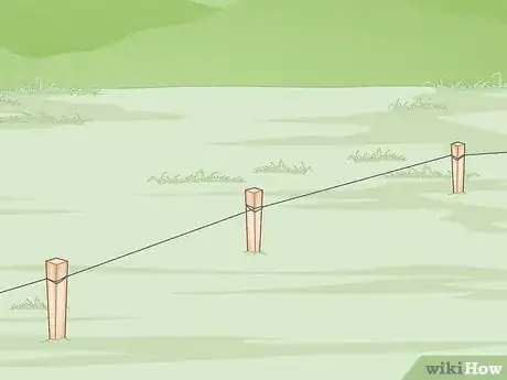 Image titled Erect a Fence Step 6