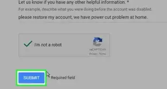 Recover a Disabled Gmail Account