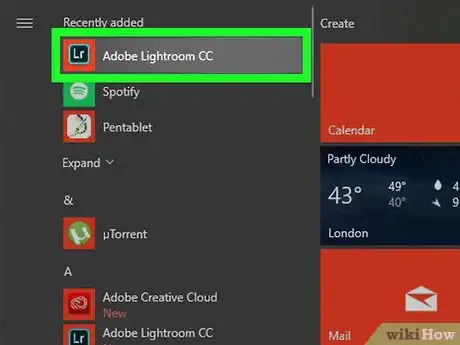 Image titled Use Lightroom on PC or Mac Step 1