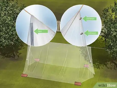 Image titled Make a Plastic Sheet Greenhouse Step 4