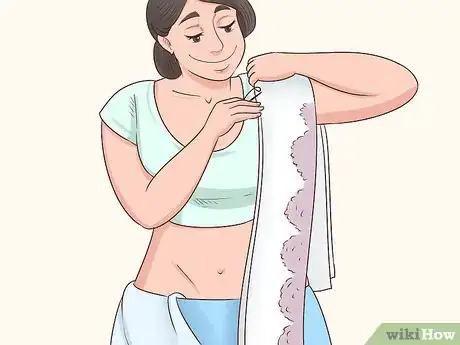 Image titled Wear a Wedding Saree Step 7