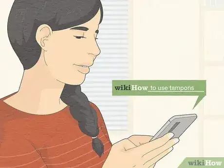 Image titled Ask Your Mum to Buy You Tampons Step 1