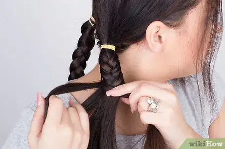 Image titled Milkmaid Braid Your Hair Step 7