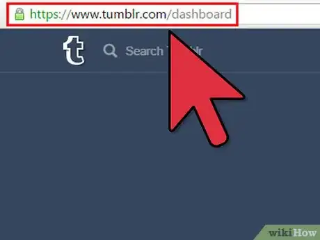 Image titled Post a Gif on Tumblr Step 1