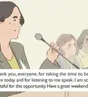 Give a Vote of Thanks