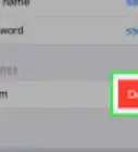 Delete Remembered Passwords