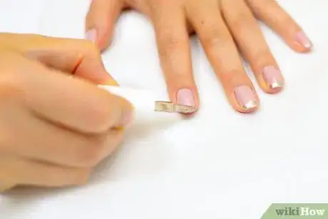 Image titled Do Metallic French Tips Step 7