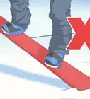 Ollie on a Snowboard