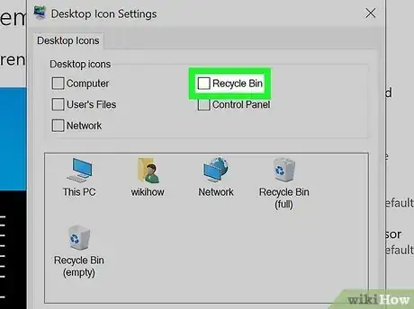 Image titled Remove Recycle Bin from Desktop Step 5
