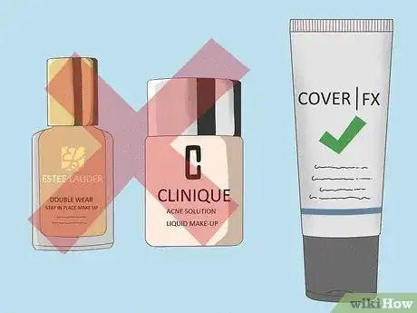 Image titled Cover up Blackheads With Makeup Step 4
